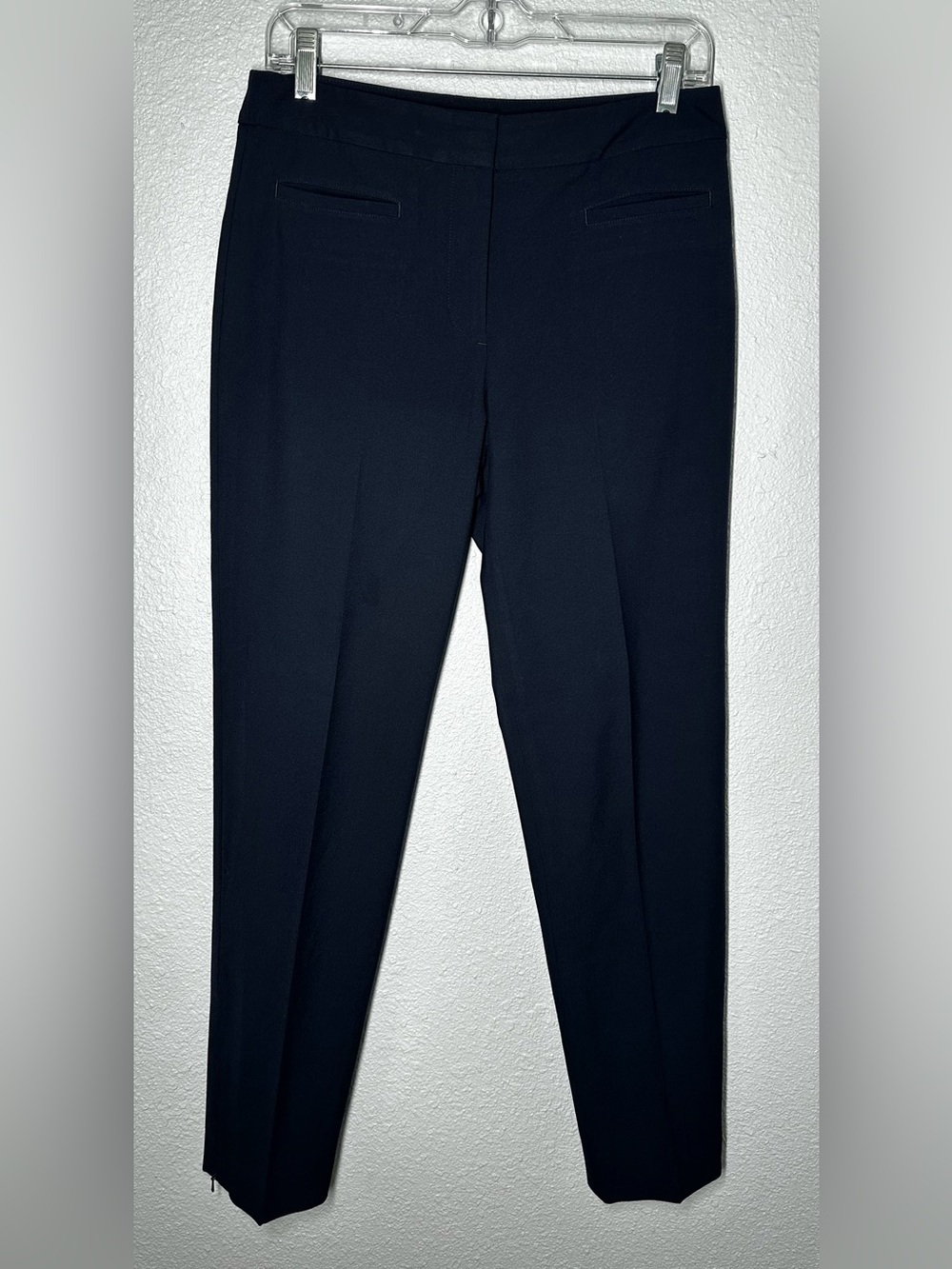 Talbots Pants Women’s Heritage Career Dress Trouser Navy Size 4